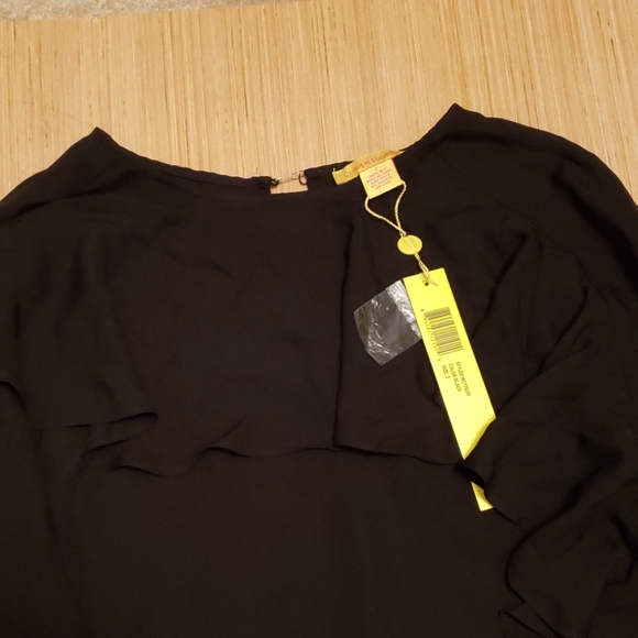 Catherine Maladrino black silk blouse - Picture 5 of 7